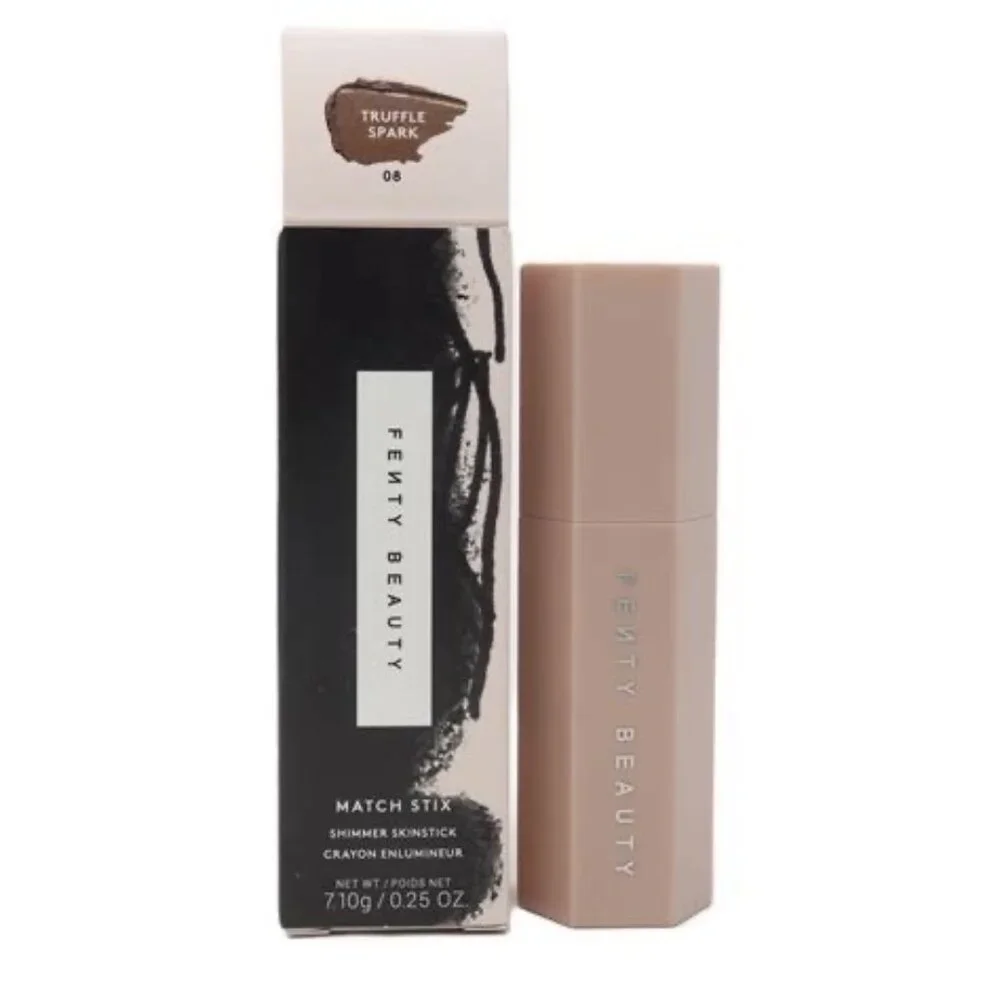 Fenty Beauty Match Stix Truffle Spark Shimmer Skinstick 0.25oz NIB Radiant Glow